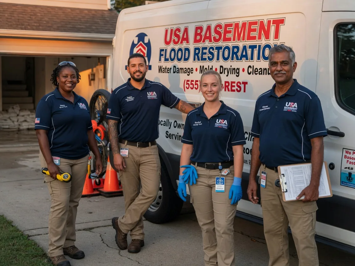 Basement Flood Cleanup company in Wall, TX