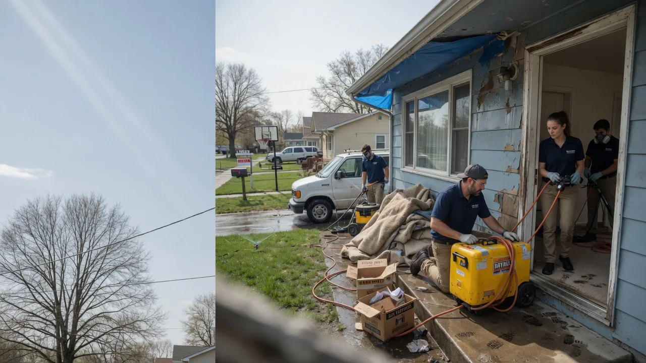 Basement Flood Cleanup in Wall, TX near me